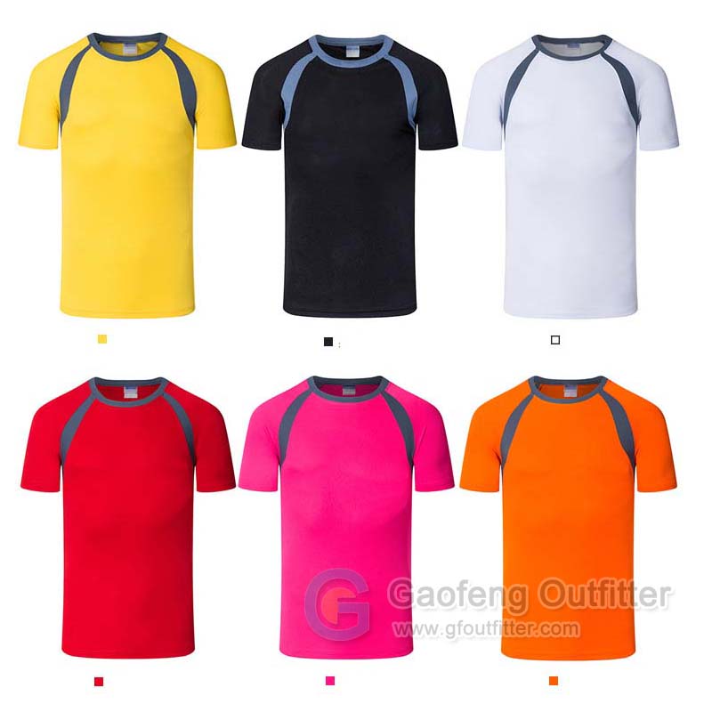 Mens Sports T-Shirts Short Sleeve Training Tee Shirt Breathable Athletic T- Shirt